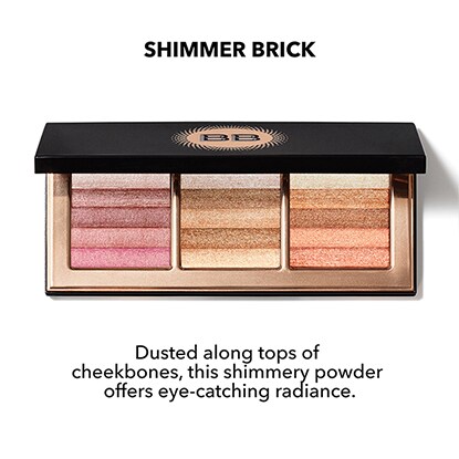 Highlight & Glow Shimmer Brick Palette