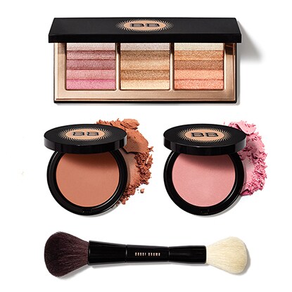 Highlight & Glow Shimmer Brick Palette