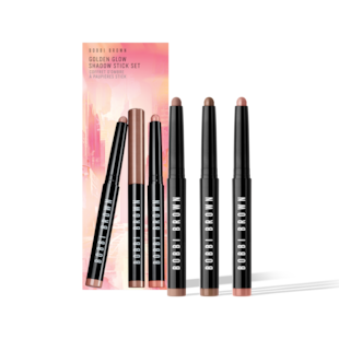 LONG WEAR CREAM SHADOW STICK TR, Long-Wear Cream Shadow Stick - Blushing Peach​<br>Long-Wear Cream Shadow Stick - Golden Bronze​<br>Long-Wear Cream Liner Stick - Taupe, 2 x 1.6g & 1.1g